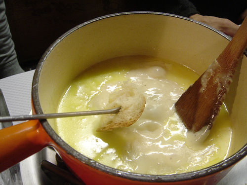 Classic Cheese Fondue Classic Cheese Fondue picture